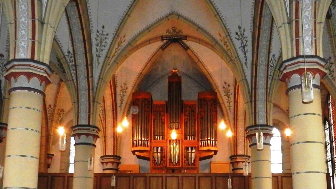 Orgel in der Pfarrkirche Theley